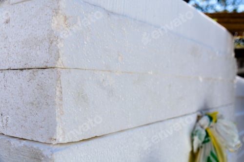 Preview: Stack Of The Styrofoam Sheets For Insulation