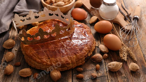 Preview: Epiphany Cake With Crown