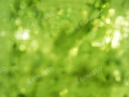 Preview: Abstract Nature Spring Background Blurred Green Yellow Leaves