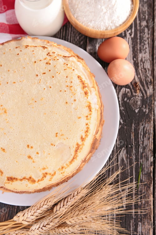 Preview: Crepe And Ingredients