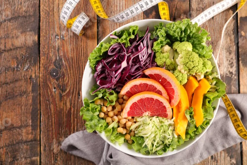 Preview: Mixed Vegetarian Salad, Diet Food Concept
