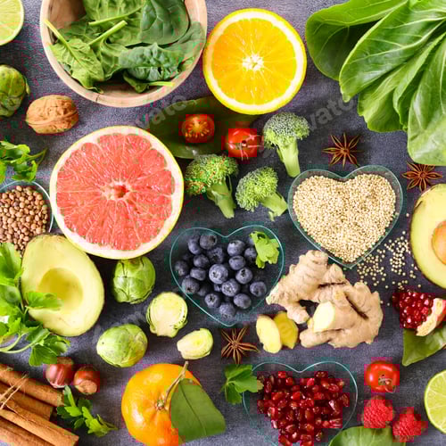 Preview: Health Food Selection- Top View