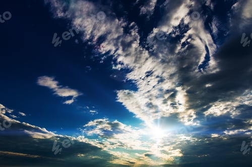 Preview: Sunset Sky Background