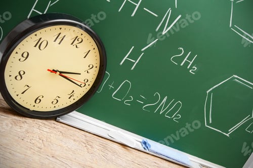 Preview: Watch Against A School Board With Chemical Formulas.
