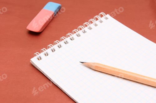 Preview: A Notebook And Pencil .