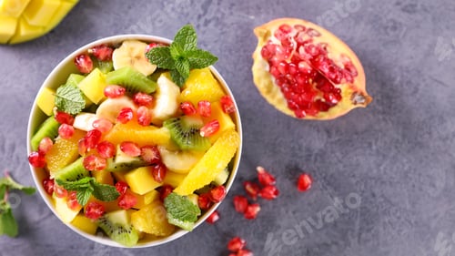 Preview: Bowl With Fresh Fruit Salad