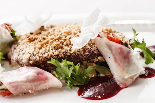 Preview: Meat With Spring Rolls