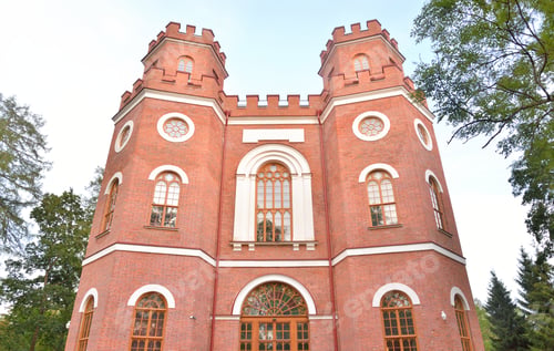 Vista previa: The Old Park Pavilion, Built In 1819-1834 In Gothic Style In Tsarskoe Selo, Suburb Of Saint