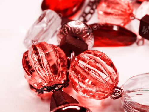 Preview: Jewelry Beads With Bright Colorful Crystals Luxury Fashion Accessory Background