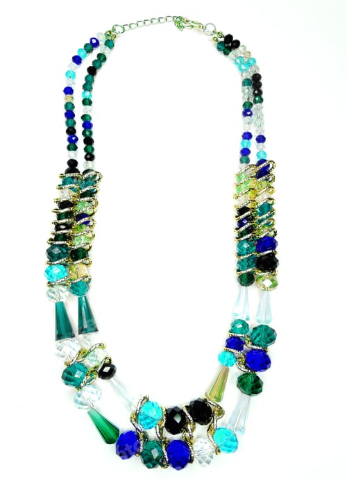 Preview: Necklace With Bright Crystals Jewellery