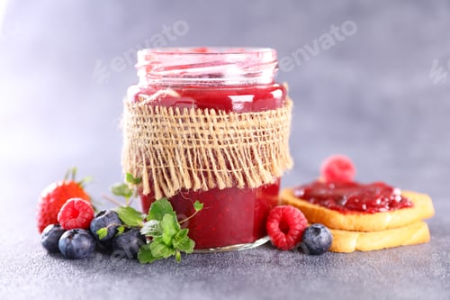 Preview: Homemade Jam With Berry Fruit
