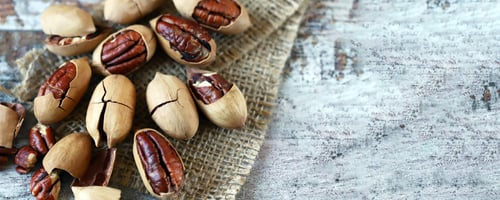 Preview: Pecans Selective Focus. Macro. Useful Nuts.