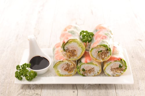 Preview: Fresh Spring Roll With Vegetable