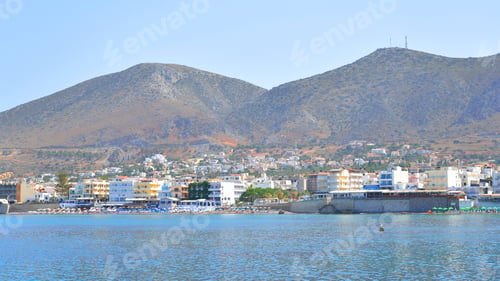 Preview: View Of Limenas Hersonissou In Crete, Greece.
