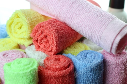 Preview: Set Of Multi-Colored Towels