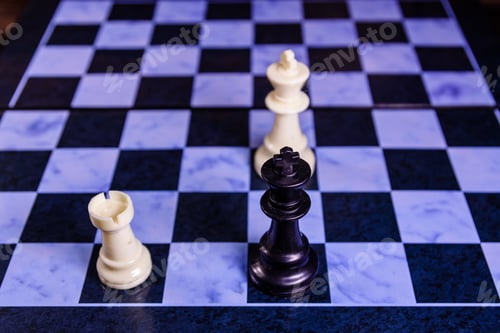 Preview: Composition Of The Chess Pieces On Chess Board