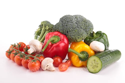 Preview: Isolated Heap Of Vegetables