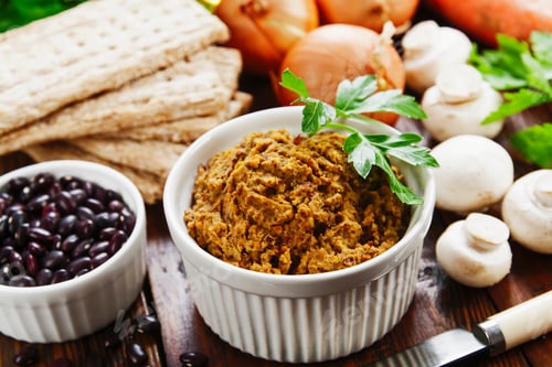 Preview: Veggie Pate With Red Beans And Champignons