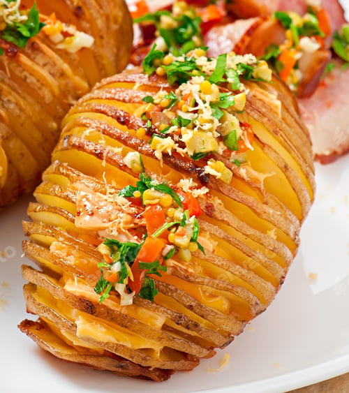 Preview: Baked Potato With Cheese And Butter