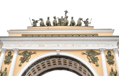 Preview: The Arch Of General Staff On Palace Square In St.Petersburg, Russia.