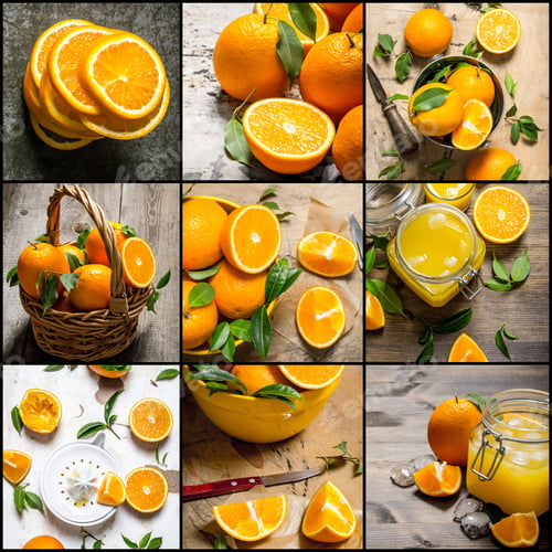 Preview: Food Collage Of .