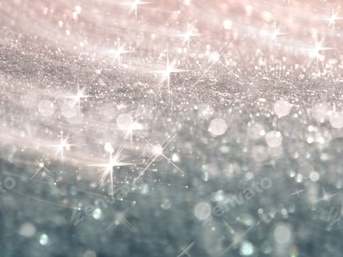 Preview: Abstract Background Christmas Lights Garland
