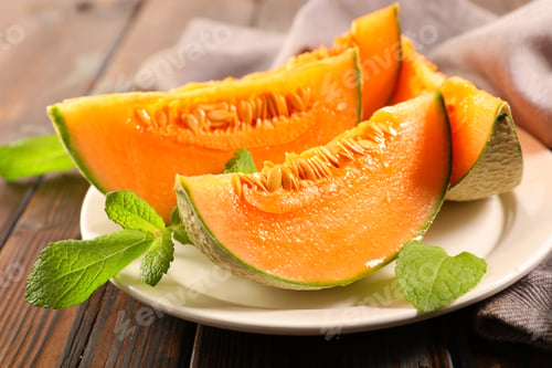 Preview: Melon Slices And Mint
