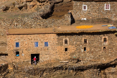 Preview: Traditional Village In Atlas Mountain In Morocco
