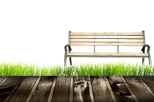 Preview: Bench Isolated Over White Background