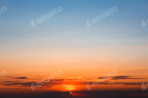 Preview: Sky Clouds,Sky With Clouds And Sun