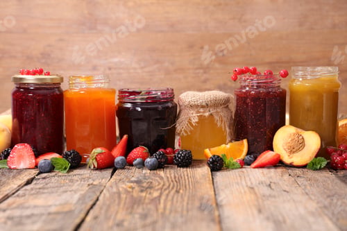 Preview: Assorted Berry Fruit Jam
