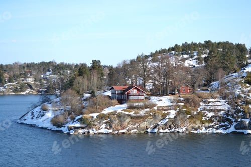 Preview: Dwellings Islands On Stockholm Archipelago In Baltic Sea, Sweden