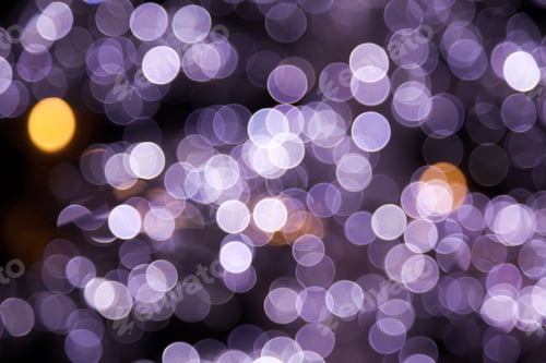 Preview: Abstract Background Color Bokeh Circles For Christmas Background