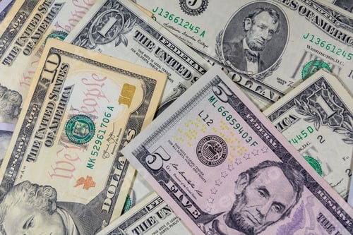 Preview: Close-Up of United States Currency