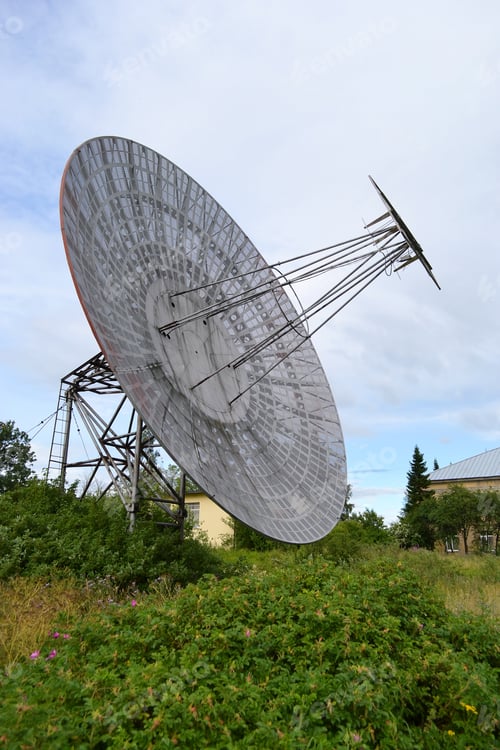 Preview: View Of Radio Telescope At Pulkovo Observatory