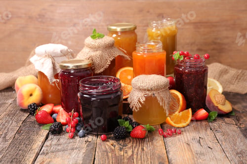 Preview: Assorted Berry Fruit Jam