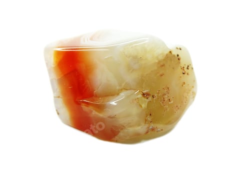 Preview: Botswana Agate Chalcedony Quartz Semigem Geological Mineral Isolated