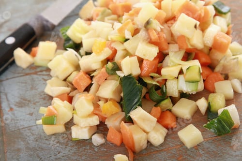 Preview: Preparing Mixed Vegetables
