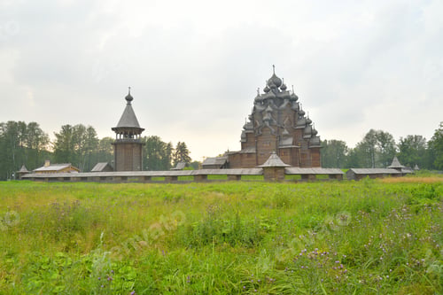 Preview: The Complex Manor Bogoslovka In The Style Of Russian Wooden Architecture In The Nevsky Forest Park