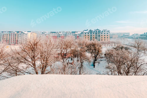 Preview: View From The Window To The Winter Yard
