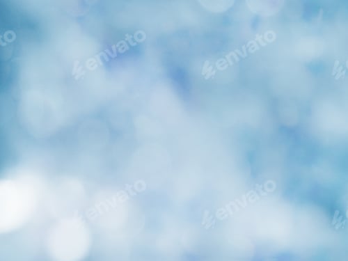 Preview: Abstract Blue Background Blurred Bokeh Spring Blossom