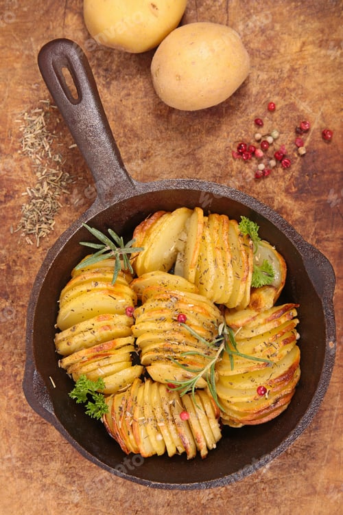 Preview: Baked Sliced Potato