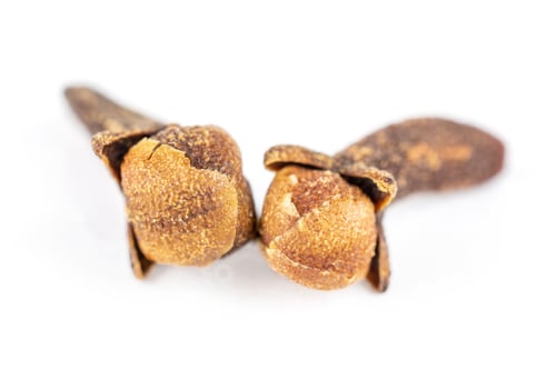 Preview: Group Of Two Whole Dry Brown Clove Isolated On White Background