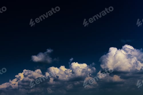 Preview: Night Sky With Stars And Moon