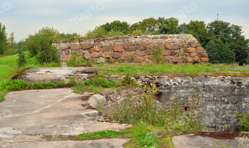 Preview: Fort Shants On The Island Of Kotlin In Saint Petersburg, Russia.