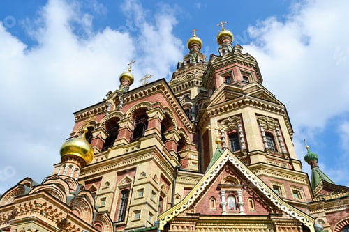 Preview: Cathedral Of Peter And Paul In Peterhof, Russia