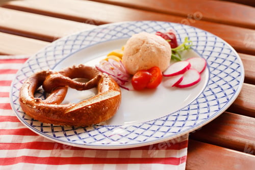 Preview: Bavarian Pretzels With Meat Pate