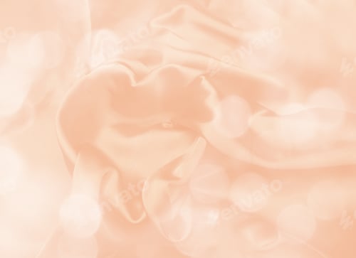 Preview: Love Valentine'S Day With Heart On Shiny Red Silky Background