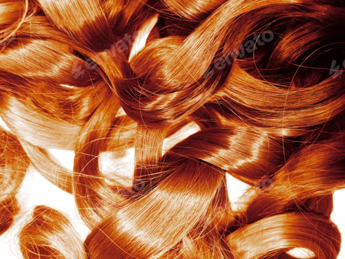Preview: Curly Highlight Hair Texture Abstract Fashion Style Background