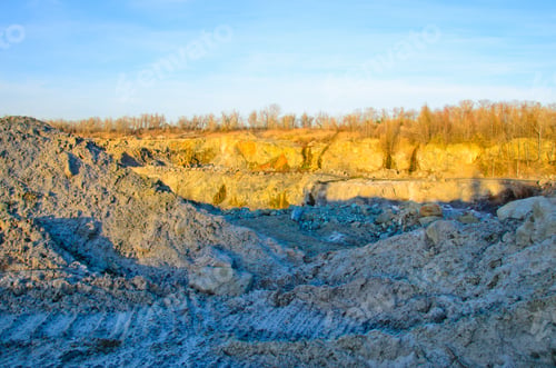 Preview: Piles Of The Sand In A Quarry